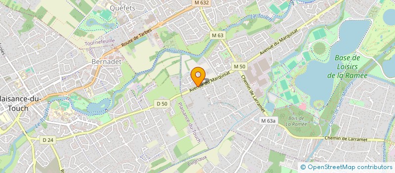 localisation de l'entreprise MONSIEUR SEBASTIEN ARTHUS-BERTRAND  TOURNEFEUILLE