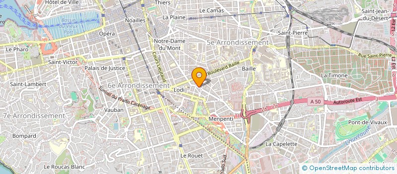 localisation de l'entreprise MONSIEUR SEBASTIEN ASSEMAT  MARSEILLE