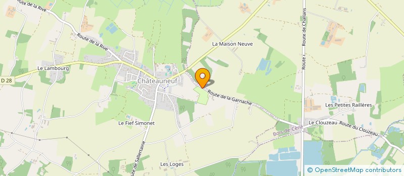 localisation de l'entreprise MONSIEUR SEBASTIEN ASSIE  BOIS-DE-CENE