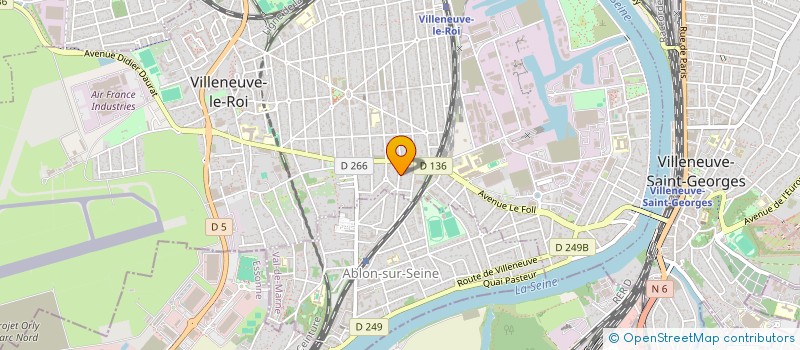 localisation de l'entreprise MONSIEUR SEBASTIEN ASSIS  VILLENEUVE-LE-ROI