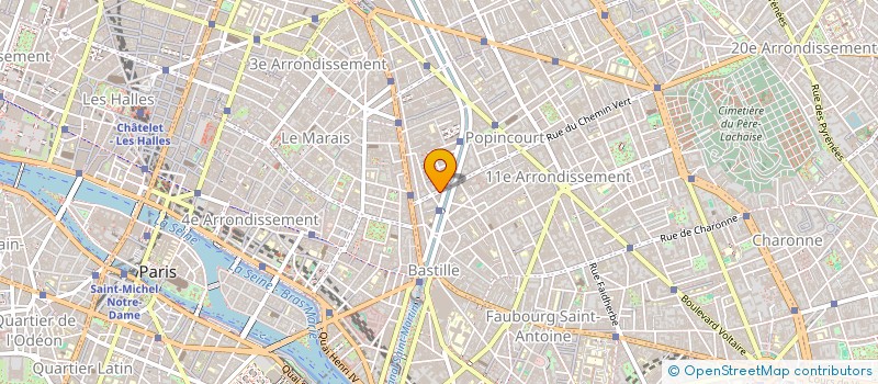 localisation de l'entreprise MONSIEUR SEBASTIEN ASTOUX  PARIS