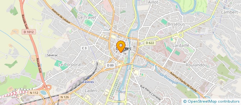 localisation de l'entreprise MONSIEUR SEBASTIEN AT  CASTRES