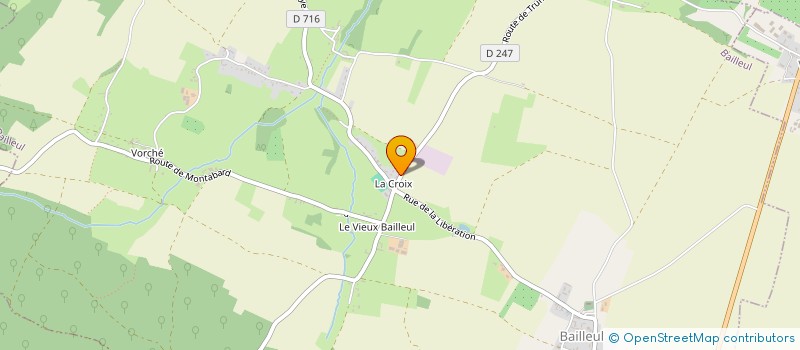 localisation de l'entreprise MONSIEUR SEBASTIEN AUBERT  BAILLEUL