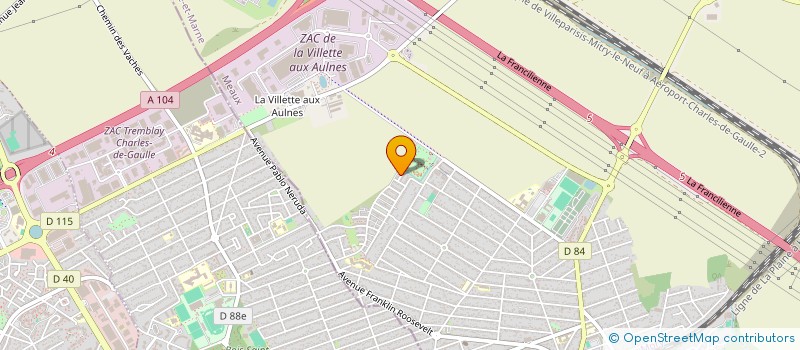 localisation de l'entreprise MONSIEUR SEBASTIEN AUBRY  MITRY-MORY