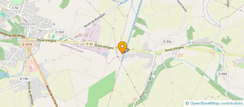 localisation de l'entreprise MONSIEUR SEBASTIEN AUCAGNE  LE BOUCHAGE