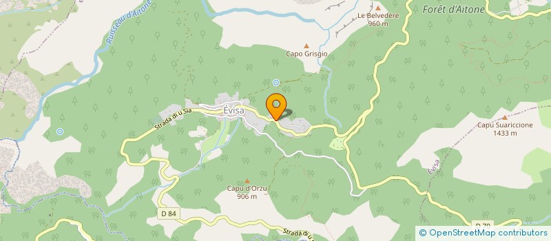 localisation de l'entreprise MONSIEUR SEBASTIEN AUDE  CRISTINACCE