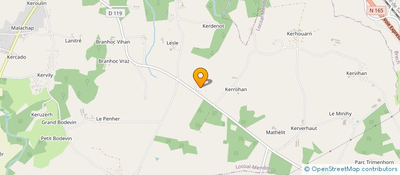 localisation de l'entreprise MONSIEUR SEBASTIEN AUDIC  LOCOAL-MENDON