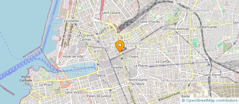 localisation de l'entreprise MONSIEUR SEBASTIEN AUDO à MARSEILLE