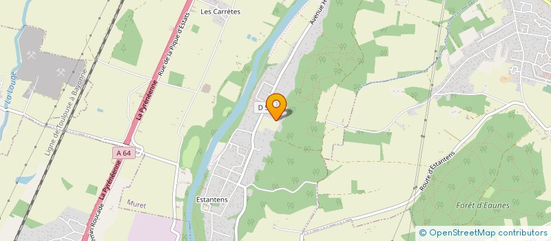 localisation de l'entreprise MONSIEUR SEBASTIEN AUDOUBERT à MURET