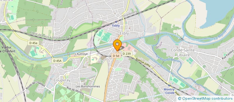 localisation de l'entreprise MONSIEUR SEBASTIEN AUGER  SAINT-SOUPPLETS