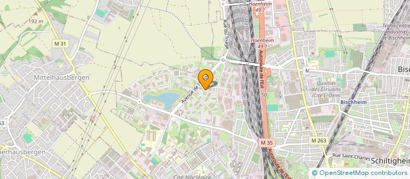 localisation de l'entreprise MONSIEUR SEBASTIEN AUGROS  SCHILTIGHEIM