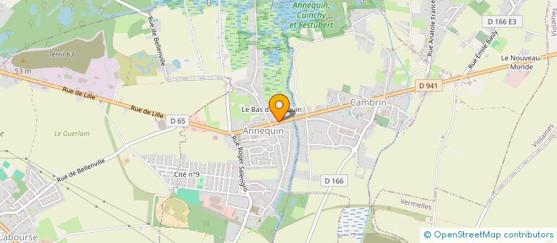 localisation de l'entreprise MONSIEUR SEBASTIEN AUMONT  ANNEQUIN