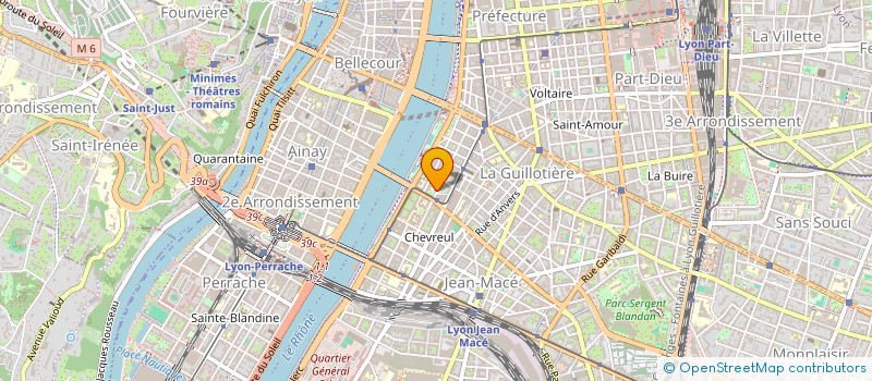 localisation de l'entreprise MONSIEUR SEBASTIEN AVISSE  LYON