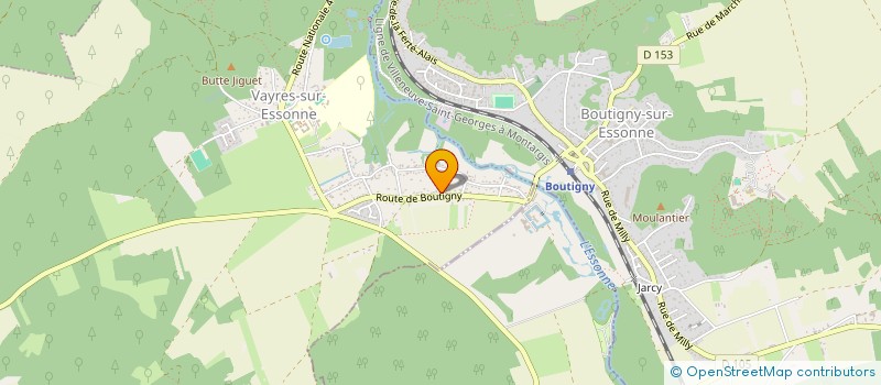 localisation de l'entreprise MONSIEUR SEBASTIEN BACOT  VAYRES-SUR-ESSONNE