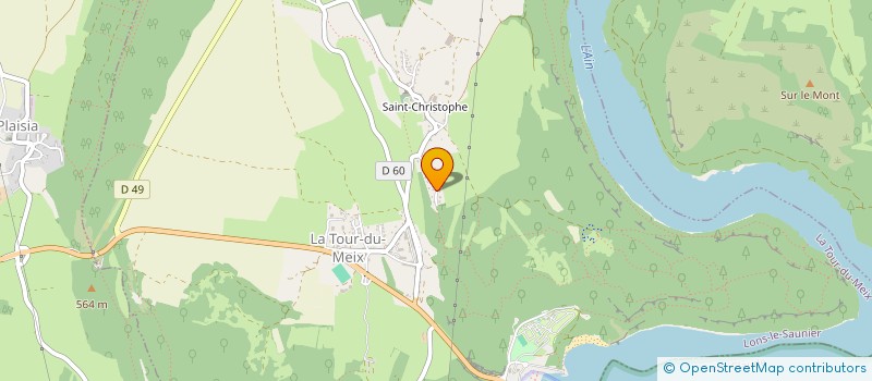 localisation de l'entreprise MONSIEUR SEBASTIEN BADOT  LA TOUR-DU-MEIX