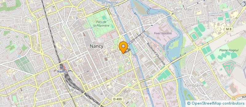 localisation de l'entreprise MONSIEUR SEBASTIEN BAGNOL  NANCY