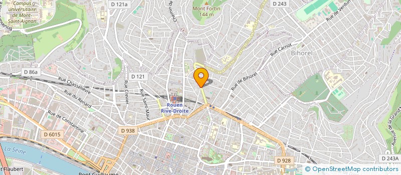 localisation de l'entreprise MONSIEUR SEBASTIEN BAILLY  ROUEN