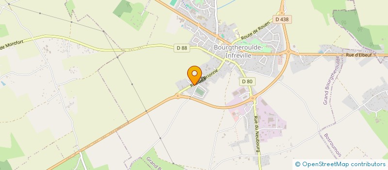 localisation de l'entreprise MONSIEUR SEBASTIEN BAILLY  GRAND BOURGTHEROULDE