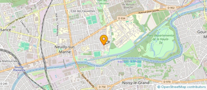 localisation de l'entreprise MONSIEUR SEBASTIEN BAILLY à NEUILLY-SUR-MARNE