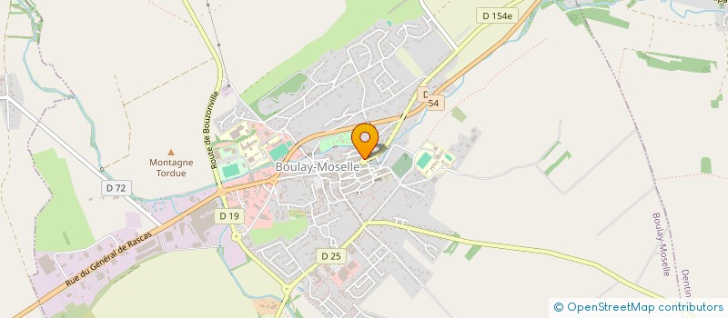 localisation de l'entreprise MONSIEUR SEBASTIEN BAILLY  BOULAY-MOSELLE