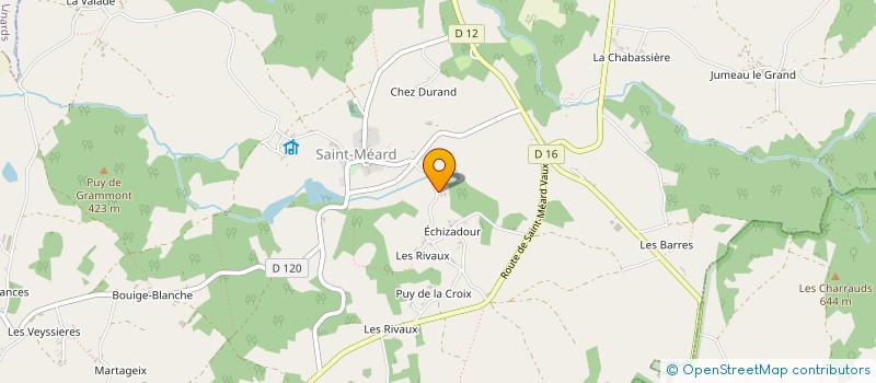 localisation de l'entreprise MONSIEUR SEBASTIEN BALANDIER  SAINT-MEARD