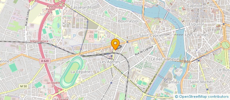 localisation de l'entreprise MONSIEUR SEBASTIEN BALDUYCK à TOULOUSE