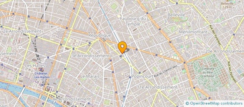 localisation de l'entreprise MONSIEUR SEBASTIEN BALE  PARIS