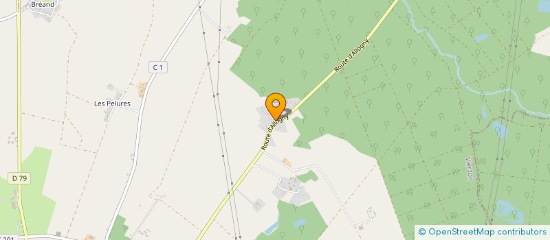 localisation de l'entreprise MONSIEUR SEBASTIEN BALLAND  ALLOUIS