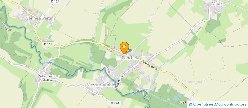 localisation de l'entreprise MONSIEUR SEBASTIEN BALLART  LE PONCHEL