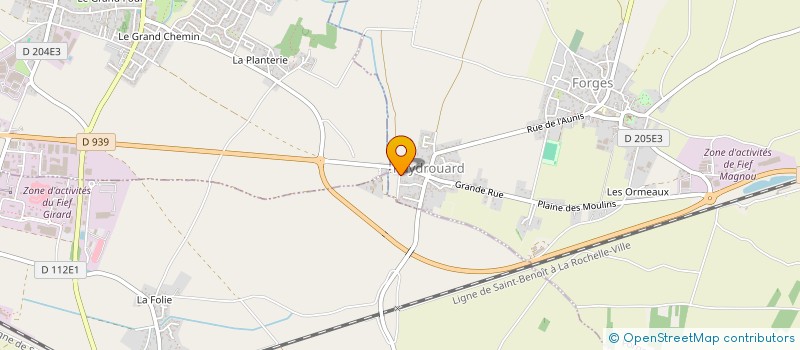 localisation de l'entreprise MONSIEUR SEBASTIEN BARBAY  EPANNES