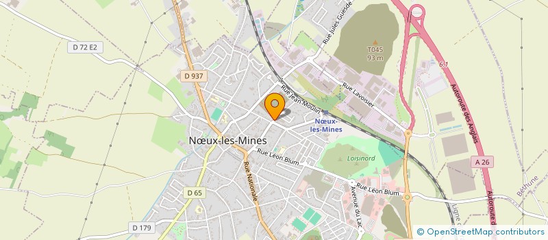 localisation de l'entreprise MONSIEUR SEBASTIEN BARBET  NUX-LES-MINES