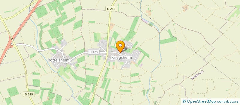 localisation de l'entreprise MONSIEUR SEBASTIEN BARBIER à KRIEGSHEIM