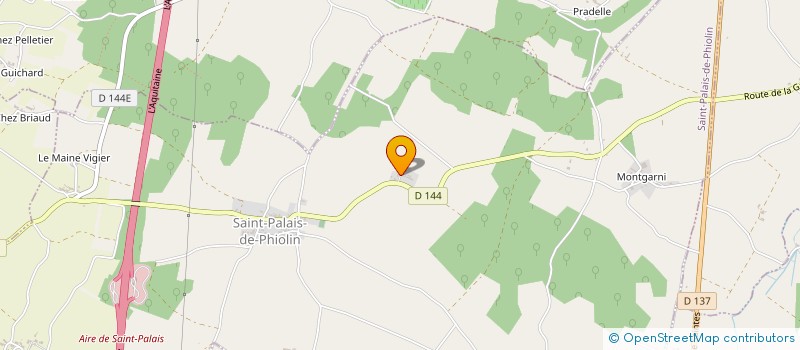 localisation de l'entreprise MONSIEUR SEBASTIEN BARBIN  SAINT-PALAIS-DE-PHIOLIN