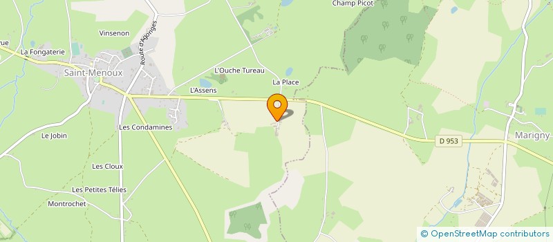 localisation de l'entreprise MONSIEUR SEBASTIEN BARD à CHEMILLY