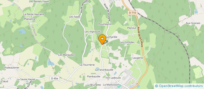 localisation de l'entreprise MONSIEUR SEBASTIEN BARDELLI à BASSILLAC ET AUBEROCHE