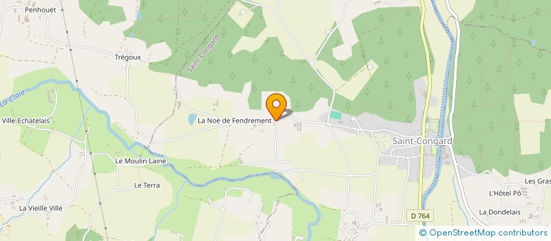 localisation de l'entreprise MONSIEUR SEBASTIEN BARENTIN  SAINT-CONGARD