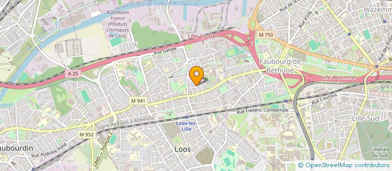 localisation de l'entreprise MONSIEUR SEBASTIEN BARGE  LOOS