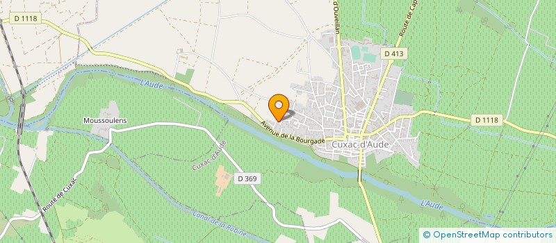 localisation de l'entreprise MONSIEUR SEBASTIEN BAROSSO à CUXAC-D'AUDE
