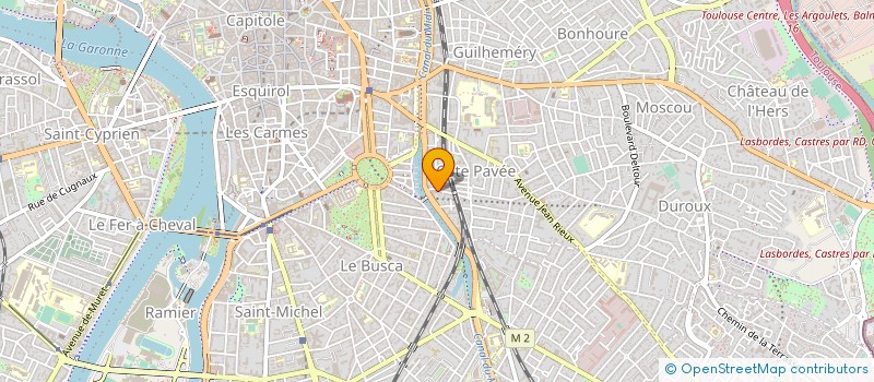 localisation de l'entreprise MONSIEUR SEBASTIEN BARRAU à TOULOUSE