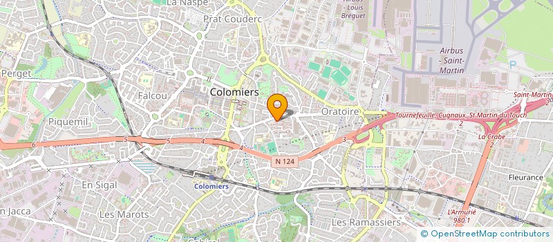 localisation de l'entreprise MONSIEUR SEBASTIEN BARRAU à COLOMIERS
