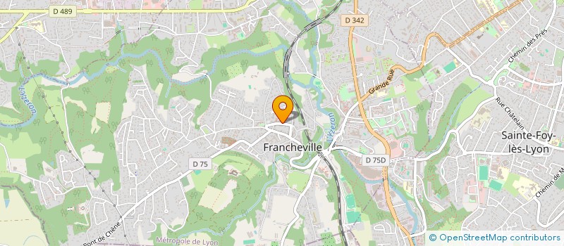 localisation de l'entreprise MONSIEUR SEBASTIEN BARRAU  FRANCHEVILLE