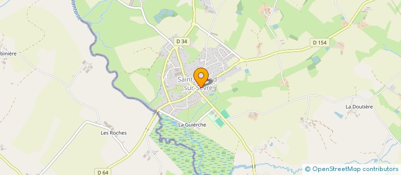 localisation de l'entreprise MONSIEUR SEBASTIEN BARRE  SAINT-AMAND-SUR-SEVRE