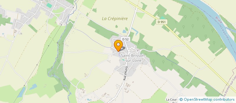 localisation de l'entreprise MONSIEUR SEBASTIEN BARRET  SAINT-BRISSON-SUR-LOIRE