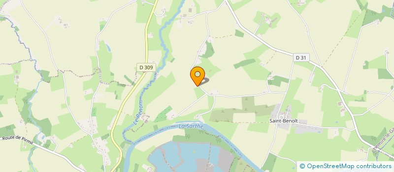 localisation de l'entreprise MONSIEUR SEBASTIEN BARRIER  CHEMIRE-LE-GAUDIN