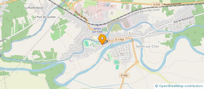 localisation de l'entreprise MONSIEUR SEBASTIEN BARRON  SELLES-SUR-CHER