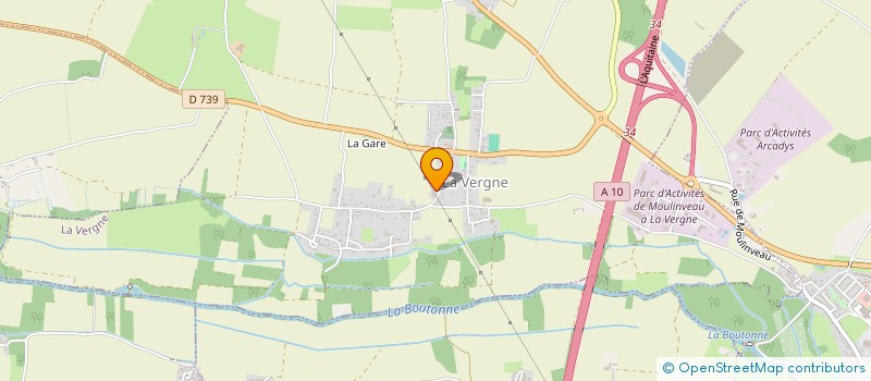 localisation de l'entreprise MONSIEUR SEBASTIEN BARTHE  LA VERGNE