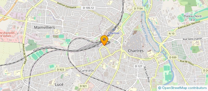 localisation de l'entreprise MONSIEUR SEBASTIEN BARTHELEMY à CHARTRES