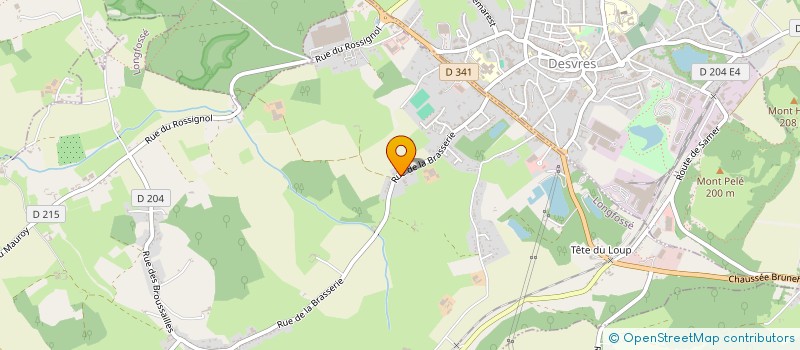 localisation de l'entreprise MONSIEUR SEBASTIEN BARTHELEMY DELBARRE  LONGFOSSE