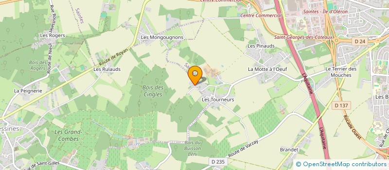 localisation de l'entreprise MONSIEUR SEBASTIEN BARUSSAUD à PESSINES
