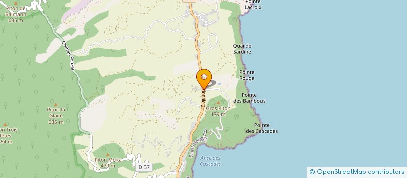 localisation de l'entreprise MONSIEUR SEBASTIEN BASQUE  SAINTE-ROSE